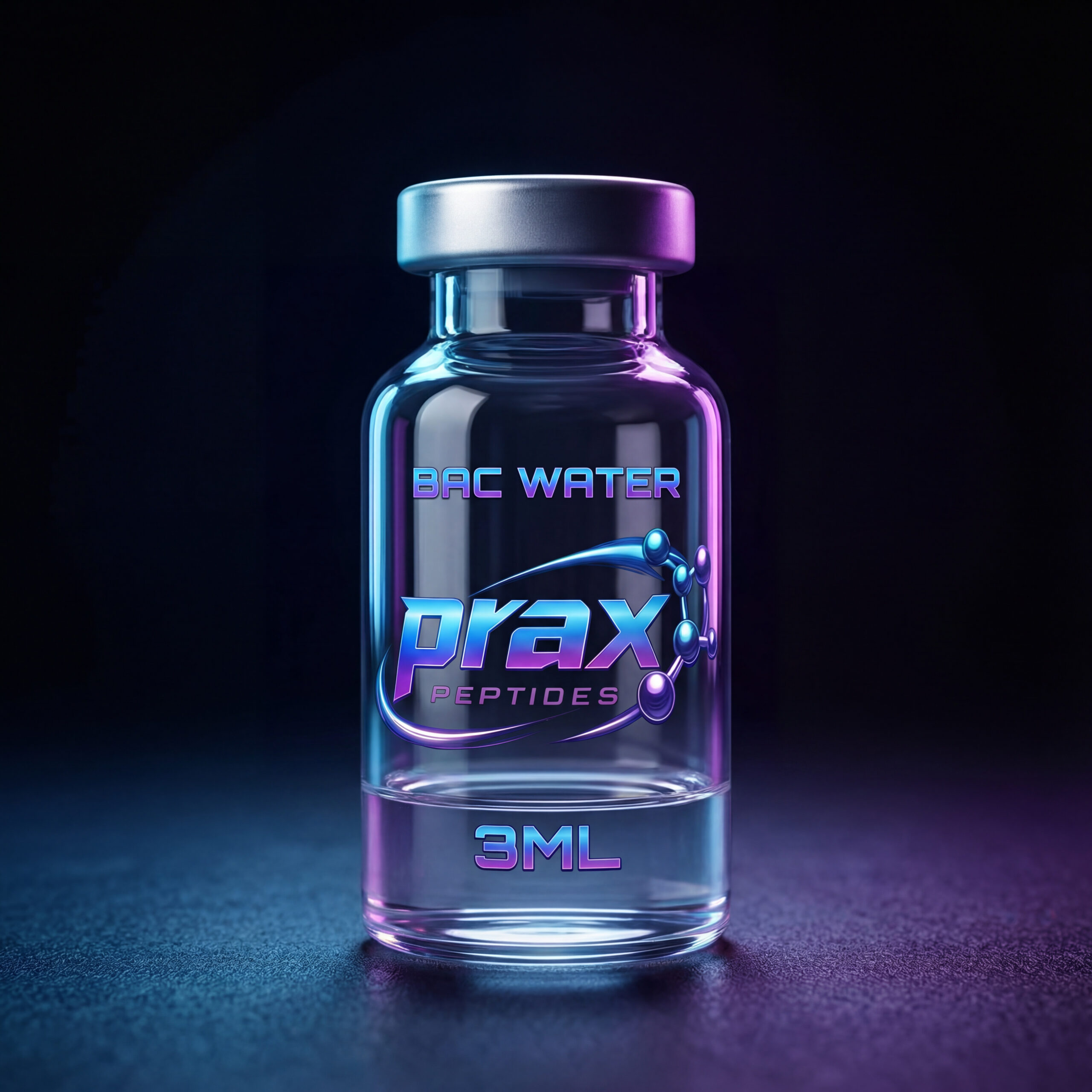 Image of BAC Water 3ML Prax Peptides