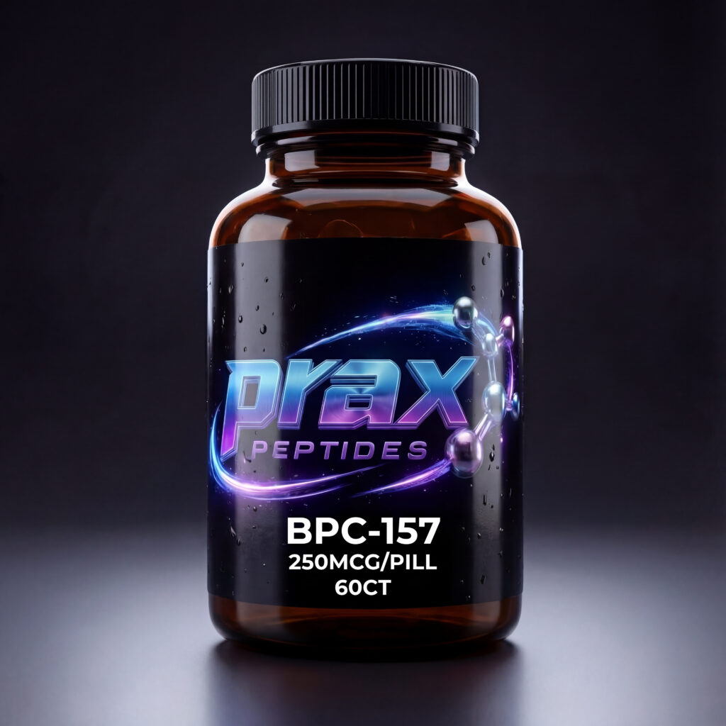 BPC-157 250MCG capsules by Prax Peptides