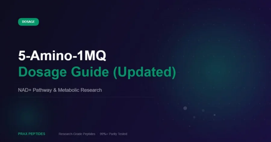 5-Amino-1MQ dosage guide updated