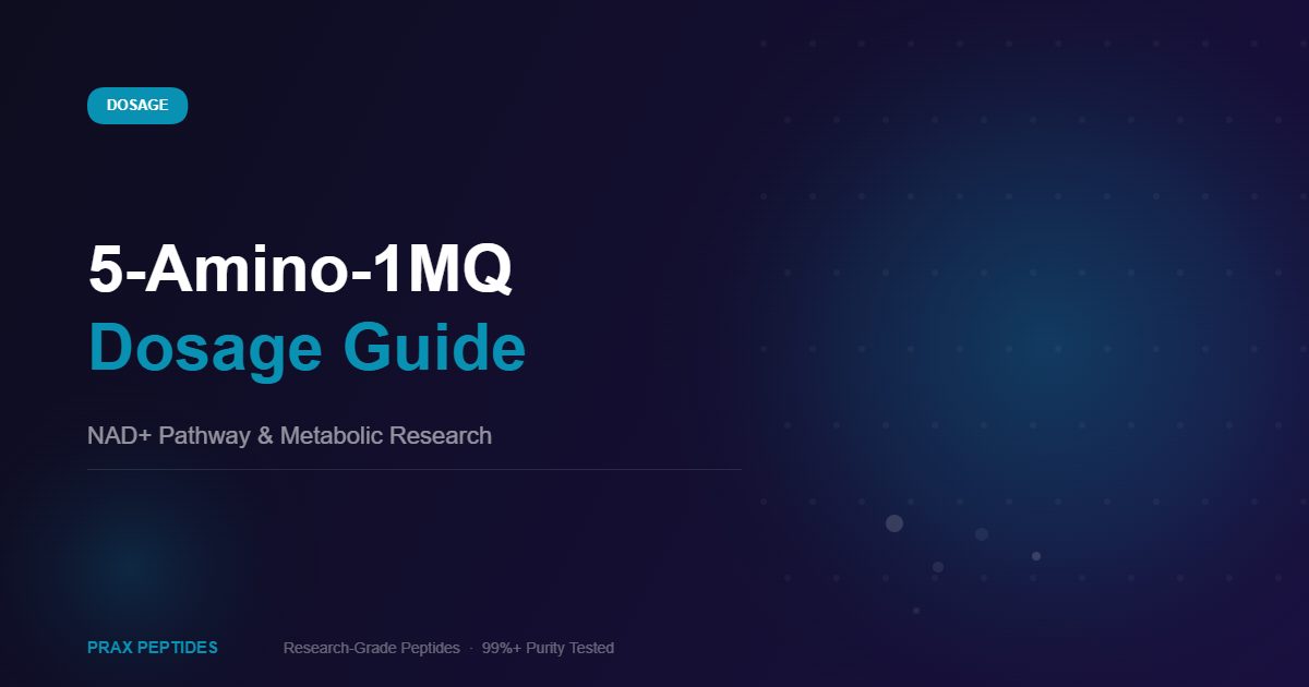 5-Amino-1MQ dosage guide