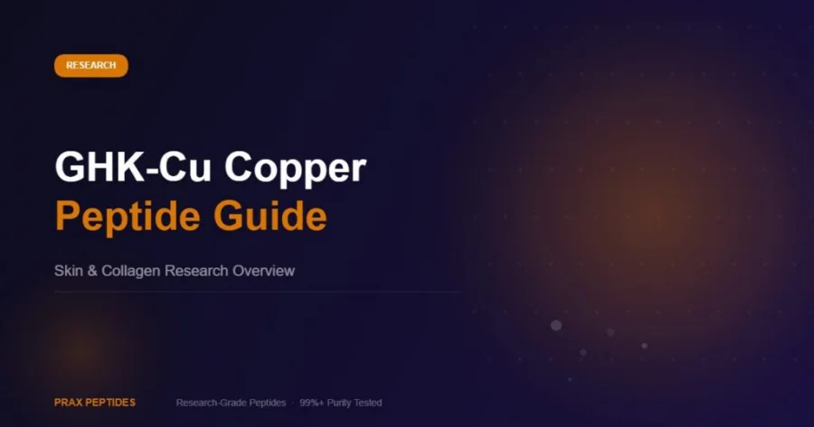 GHK-Cu copper peptide research guide