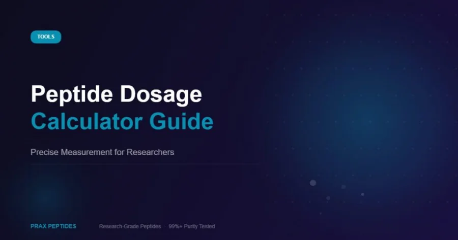 Peptide dosage calculator guide