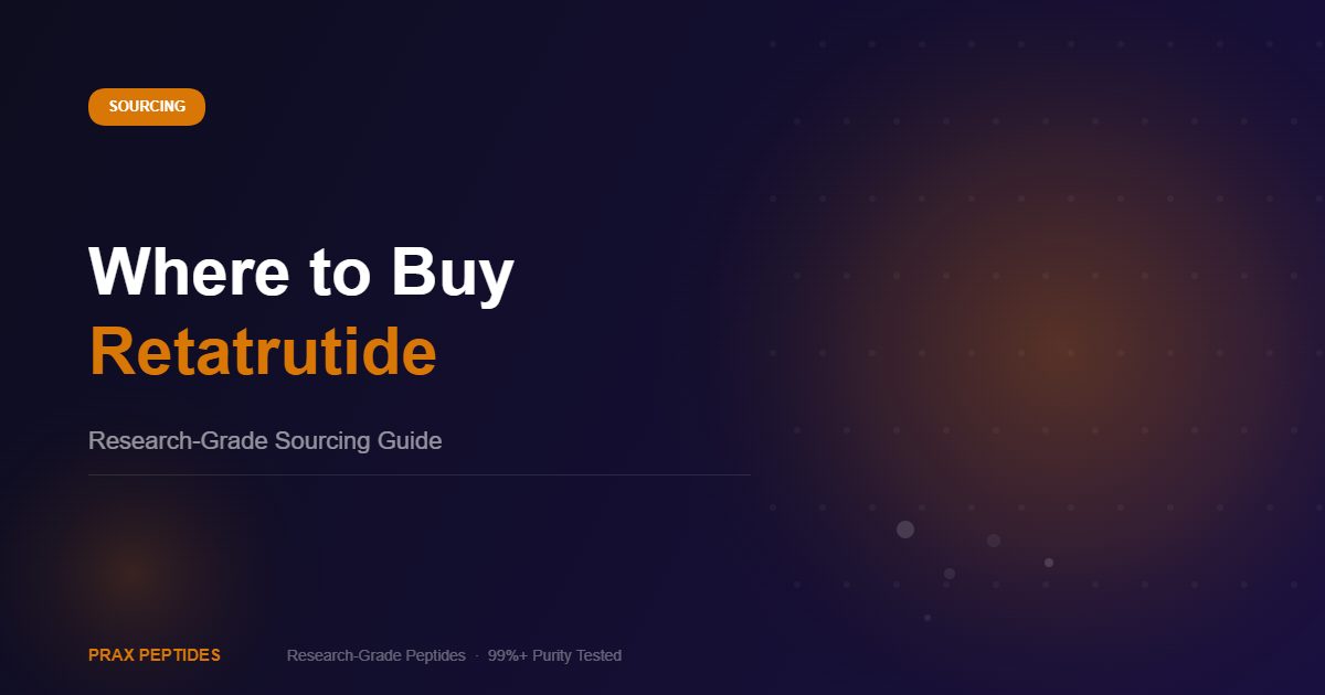 Where to buy retatrutide research peptide